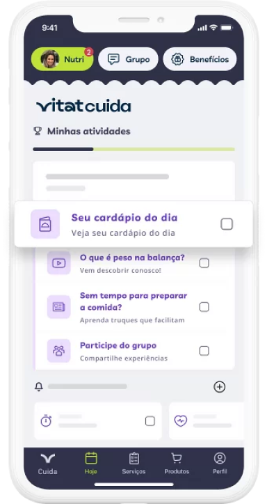 iPhone com o Workout App aberto